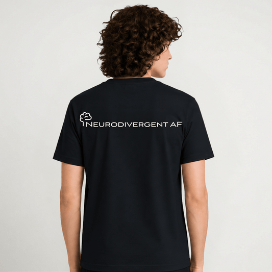 Neurodivergent AF T-Shirt | Neurodivergent Apparel | Perfectly Wired Apparel