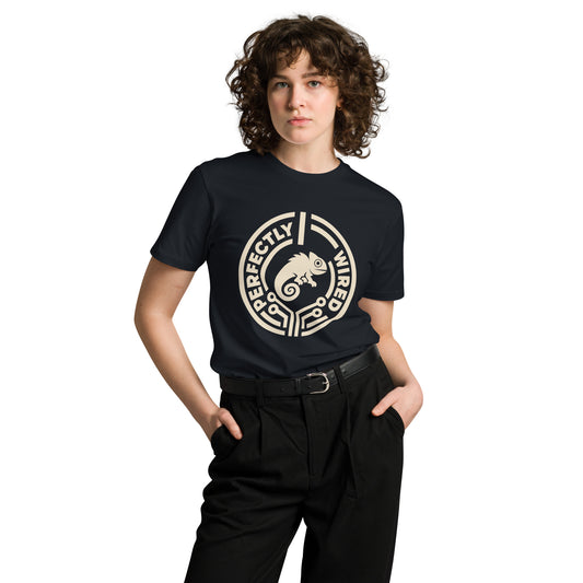 Perfectly Wired Apparel Chameleon T-Shirt | Neurodivergent Apparel | Perfectly Wired Apparel