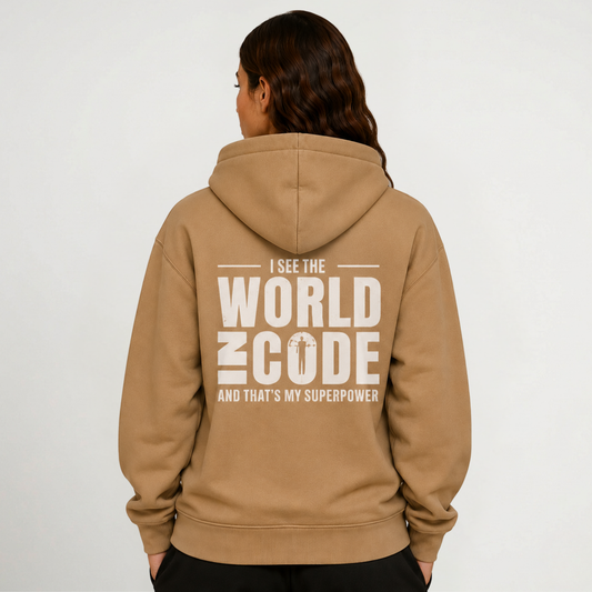 World in Code Hoodie