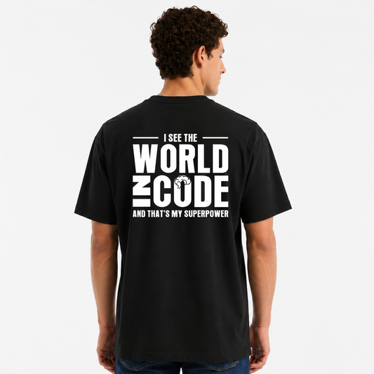 World in Code Tee