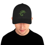 Embroidered Chameleon Hat | Neurodivergent Apparel | Perfectly Wired Apparel