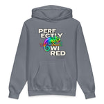 Perfectly Wired Apparel Colored Chameleon Hoodie | Neurodivergent Apparel | Perfectly Wired Apparel
