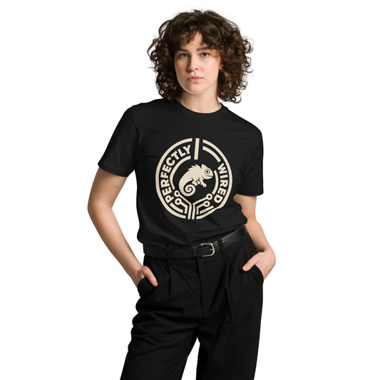 Perfectly Wired Apparel Chameleon T-Shirt | Neurodivergent Apparel | Perfectly Wired Apparel